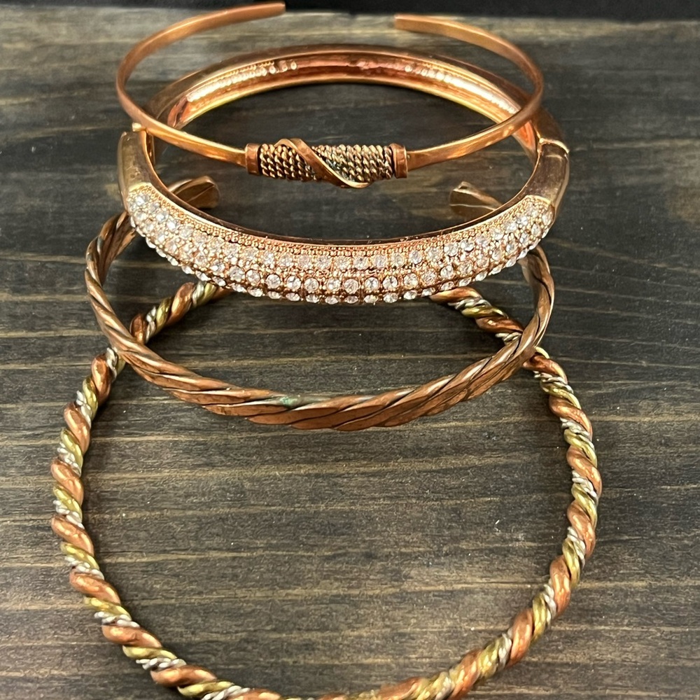 Copper Bracelets Bundle/4